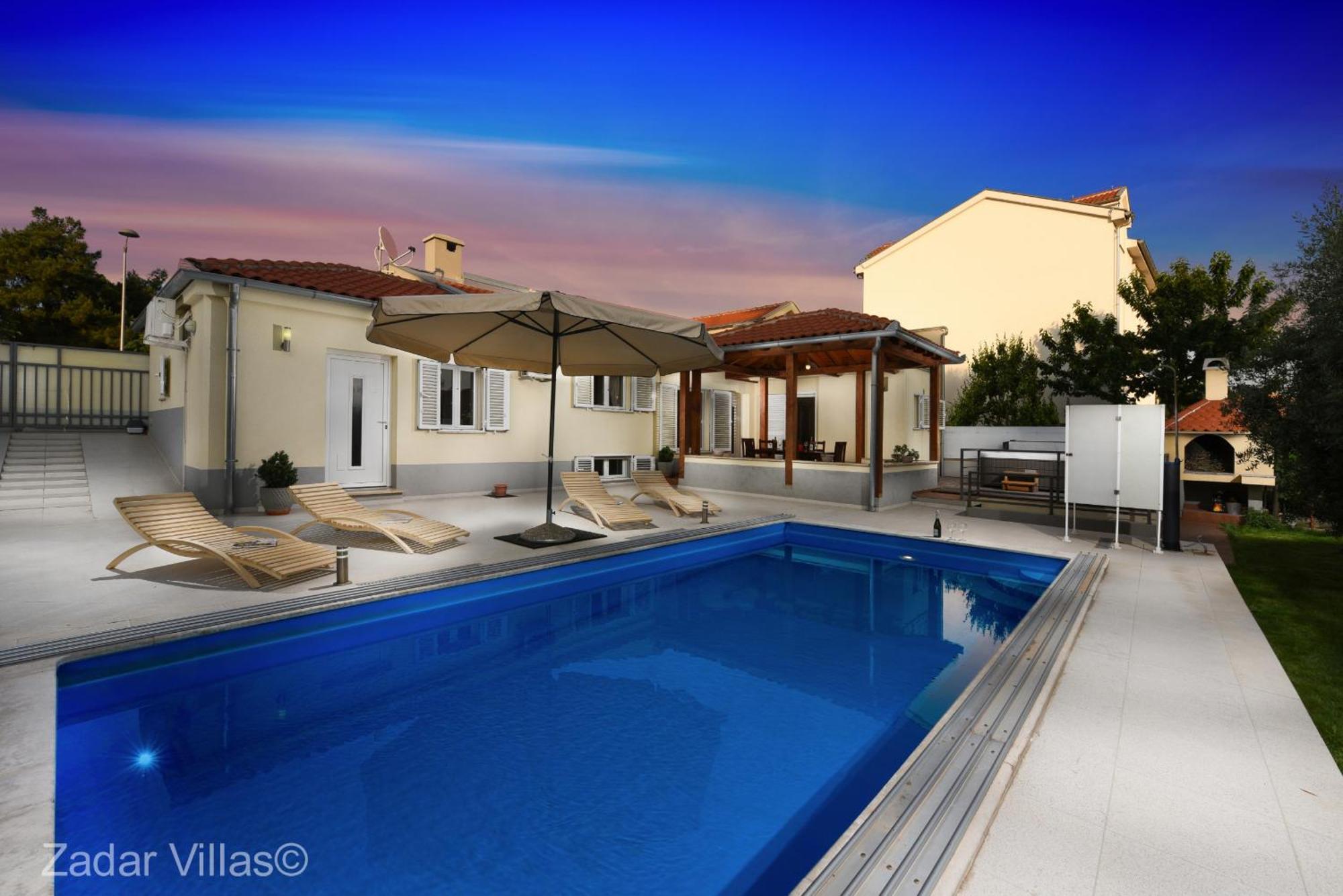 Villa Origano Zadarvillas エクステリア 写真
